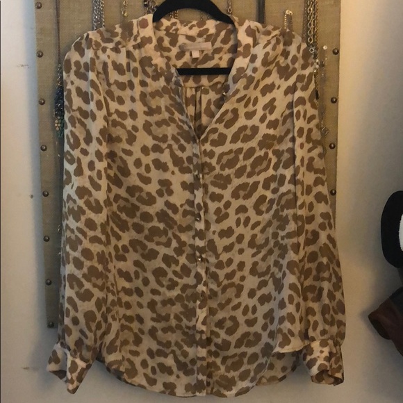100% silk Banana Republic Blouse - Picture 1 of 3